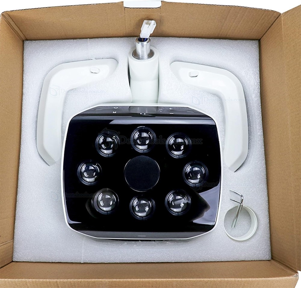 L&aacute;mpara LED para unidad dental con sensor y conexi&oacute;n de 22mm o 26mm